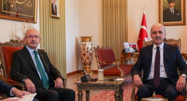 Ana muhalefet kanadından Numan Kurtulmuş ziyareti