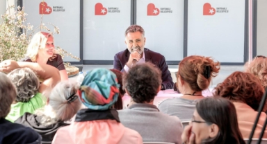 Başkan Sandal kadın kursiyerlerle buluştu 