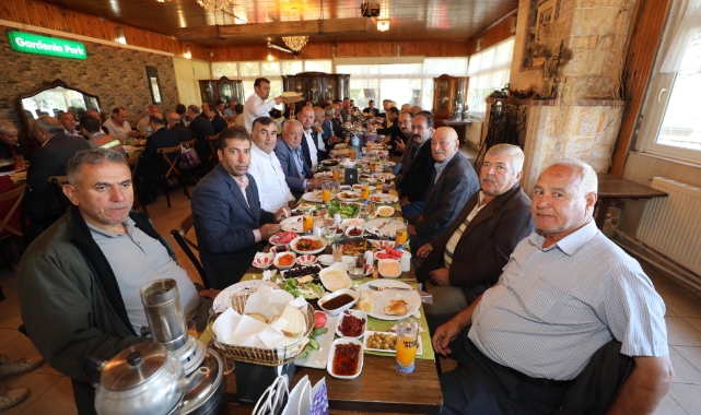 Başkan V. Özkan Muhtarlarla Bir Araya Geldi