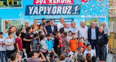 Bayraklı'nın 5. anaokulu için temel atıldı