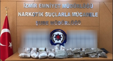 Buca ve Karabağlar'da uyuşturucu operasyonu: 24 bin gram esrar ele geçirildi