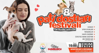 Çiğli Belediyesi 8. Pati Dostları Festivali'ne Hazır