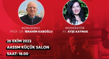 Cumhuriyet söyleşilerinin ilk konuğu Prof. Kaboğlu