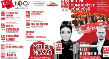 Cumhuriyetin 100. Yılı Çiğli'de Coşkuyla Kutlanacak