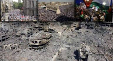 Dünya Filistin için sokağa döküldü