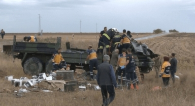 Edirne'de askeri araç devrildi: İkisi ağır üç asker yaralandı 
