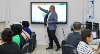 Gediz’deki kurslara büyük ilgi