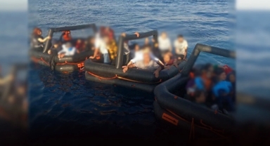 İzmir açıklarında can pazarı... 310 düzensiz göçmen kurtarıldı