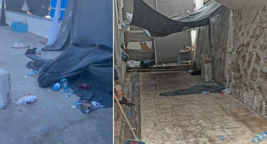 Karaburun'da çatıdan düşen göçmen hayatını kaybetti