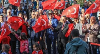 Konak'ta 100'üncü yıl coşkusu 