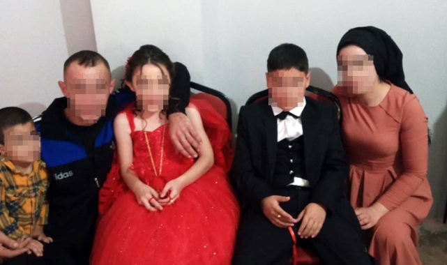 Mardin'de 8 ve 9 yaşlarındaki çocuklar 'nişanlandırıldı'