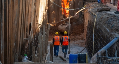 Buca’nın tarihi altyapı projesi devam ediyor