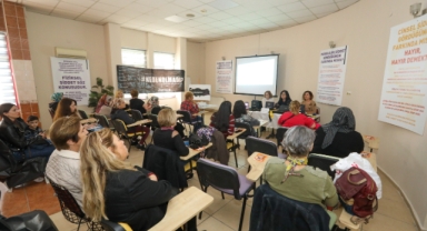 Bucalı kadınlar şiddete karşı bilinçlendi