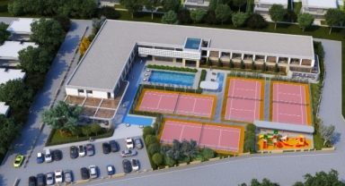 İzmir'in en kapsamlı tenis merkezinin temeli Narlıdere'de atılıyor