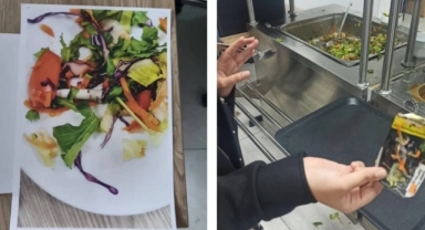 KYK yurdunda yemekten sigara izmariti ve paketi çıktı