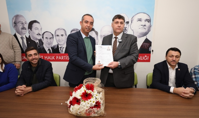 Menderes, Başkan V. Özkan’ın Yanında