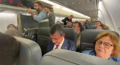 Özgür Özel, Kuzey Kıbrıs'a tarifeli uçakla gitti