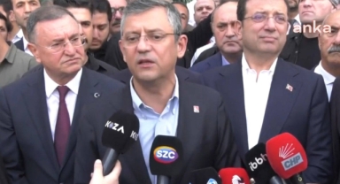 Özgür Özel ve Ekrem İmamoğlu Hatay'da