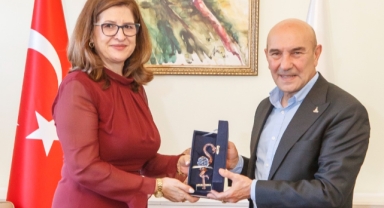 Romanya Başkonsolosu Stefan’dan Soyer’e veda ziyareti