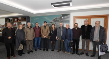 Başkan Engin, Öz Mavikent Konut Yapı Kooperatifi sakinleri ile görüştü