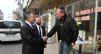 Başkan Sandal'dan mahalle ziyareti: 