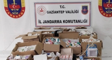 Gaziantep'te kaçak ilaç operasyonu: 6 bin 850 ilaç ve tıbbi malzeme ele geçirildi