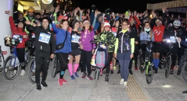 İzmir’de ’’En uzun gece koşusu’’