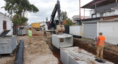 İZSU’dan Torbalı’ya bir altyapı yatırımı daha: Yağmur suyu hatları genişliyor