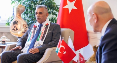 Soyer’e Filistin Yatta Belediyesi’nden ziyaret