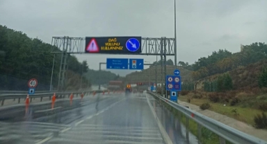 Sürücüler dikkat! Sabuncubeli Tünelleri trafiğe kapatıldı