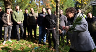 Yeşil Bornova’da daha estetik görünüm için budama eğitimi