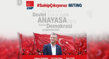 Başkan Sandal’dan tarihi mitinge davet