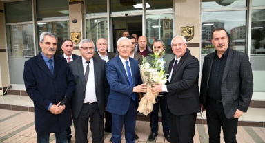 Başkan Selvitopu'ndan şoför esnafını ziyareti