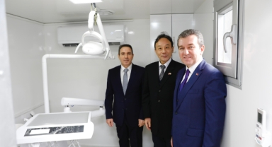 Bergama Gezici Ağız ve Diş Sağlığı Aracı hizmete alınıyor