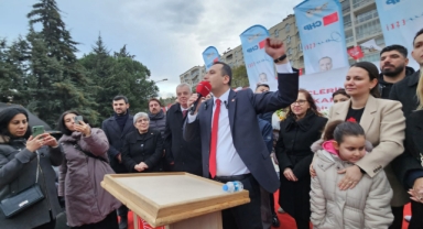 CHP'li Eşki Bornova için yola çıktı: 