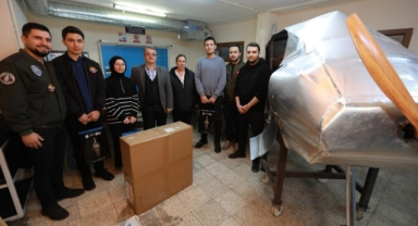 Efes Selçuk Belediyesi'nden insansız yangın söndürme uçağı projesine destek 