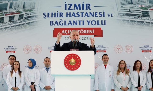 Erdoğan'dan Şehir Hastanesi açılışında müjde: 35 bin sağlık personeli alacağız
