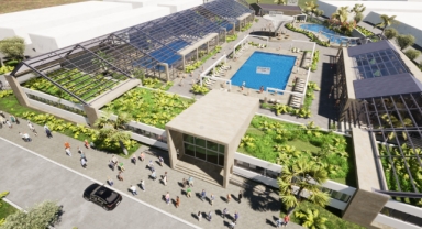 Ilıca Günübirlik Termal Tesisleri’nin yüzde 65’i bitti