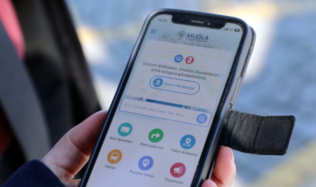 Muğla Büyükşehir Belediyesi 'Durakta Bekliyorum' Uygulamasına Başlıyor