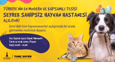 Seyrek Sahipsiz Hayvan Hastanesi yarın açılıyor