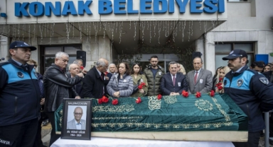 Vedat Uğur’a Konak Belediyesi’nde son veda