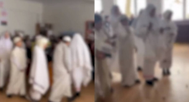 Amaç; hac ibadetini öğretmek: Öğrencilere şeytan taşlama dersi 