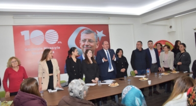 Başkan Adayı Çiçek'e Kadınlardan Tam Destek