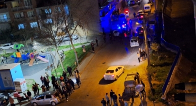 Bornova'da silahlı kavga!