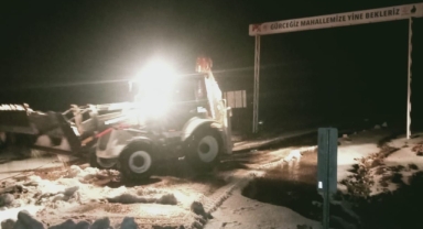 Dolu yağışına Milas Belediyesi’nden anında müdahale