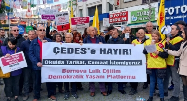 İzmirli eğitimciler ÇEDES’e karşı tek ses: “Bu gerici kuşatmaya teslim olmayacağız” 