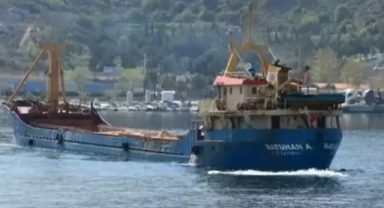 Marmara Denizi'nde gemi battı!