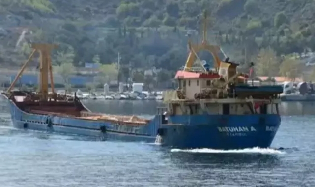 Marmara Denizi'nde gemi battı!