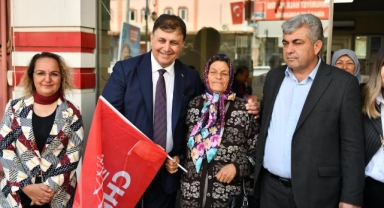 Başkan Cemil Tugay, Kiraz'dan destek istedi