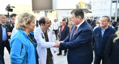 Başkan Cemil Tugay, meslektaşlarıyla buluştu